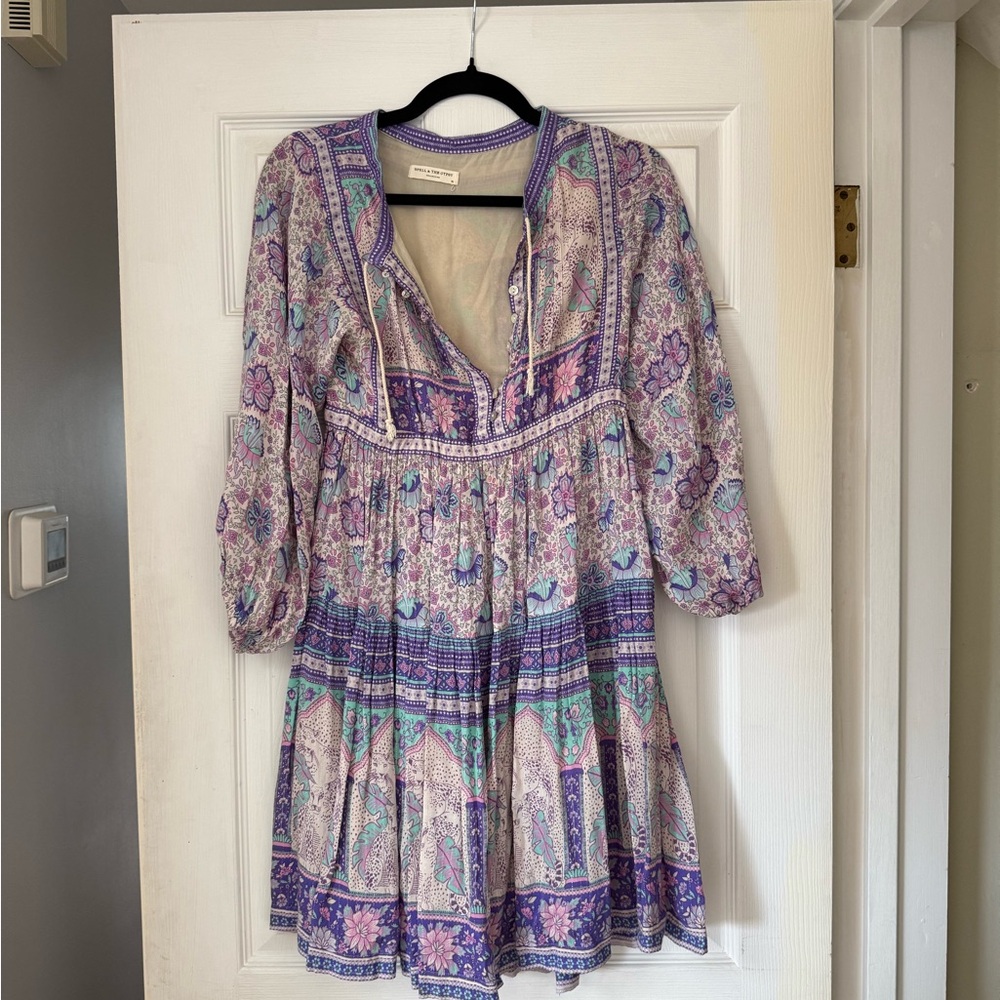 Spell & The Gypsy Flora Boho Mini Dress